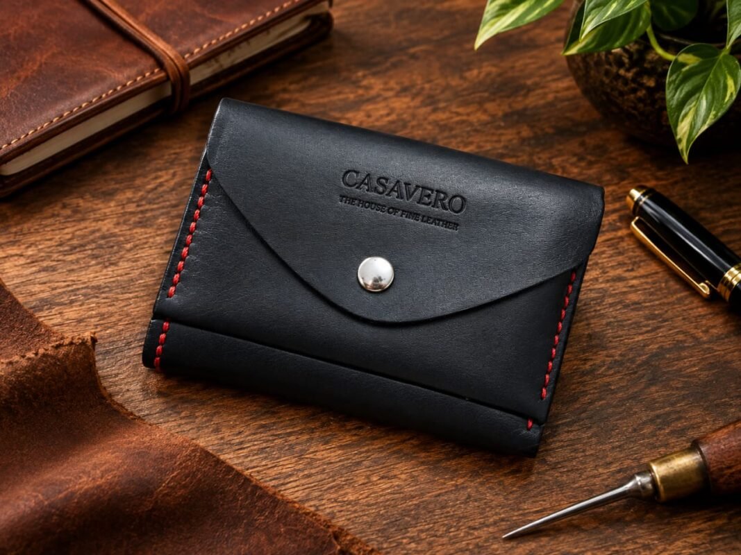 CasaVero The Signature Blend CV-SB-01 full-grain vegetable-tanned cowhide leather wallet